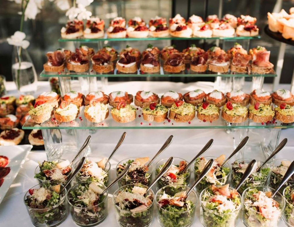 individual catering meal